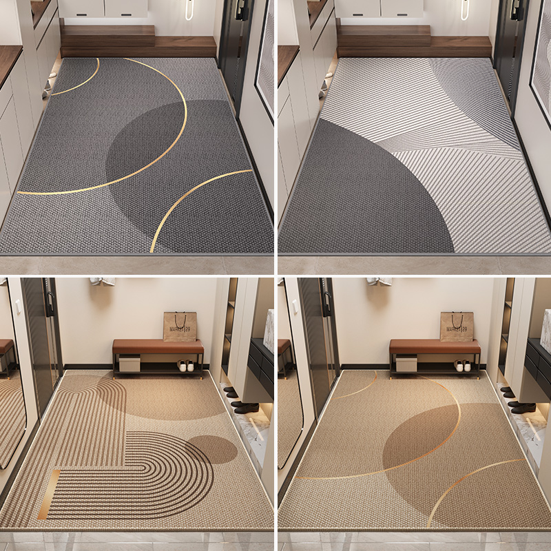 2025新款入户门地垫进门门口脚垫高级感耐脏免洗门垫入门地毯防滑 - 图3