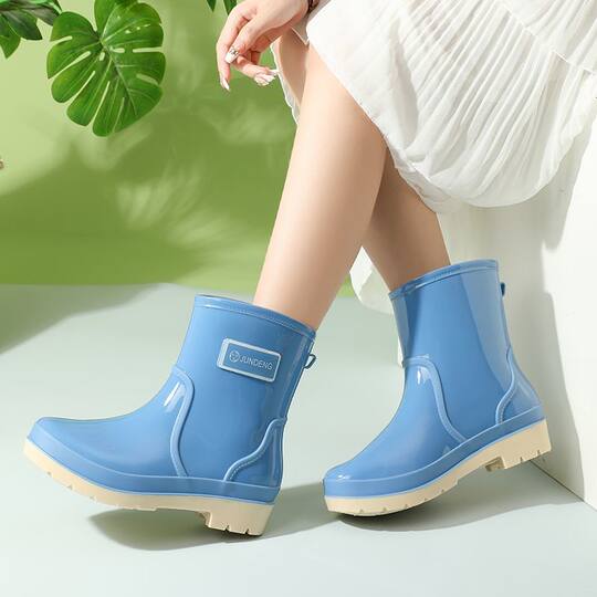 Women's short-tube waterproof rain boots | Over 8,000 additional purchases