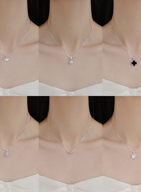 2024新款轻奢高级感锁骨链