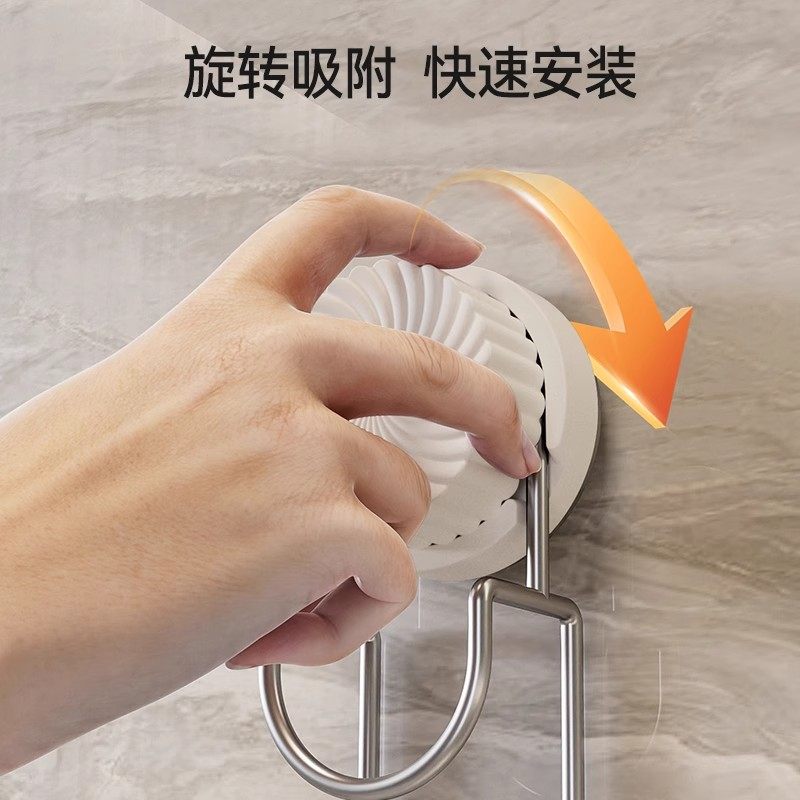 吸盘铁艺脸盆架浴室卫生间脸盆挂钩收纳架多用途免打孔壁挂挂钩,淘宝优惠券,粉丝福利购,淘宝优惠卷