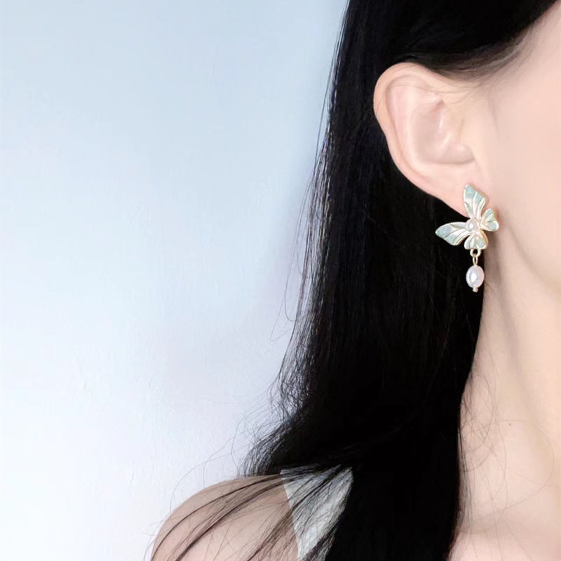 青青子衿」耳夹无耳洞女小众设计古风耳饰复古中国风蝴蝶无痛花朵,淘宝优惠券,粉丝福利购,淘宝优惠卷