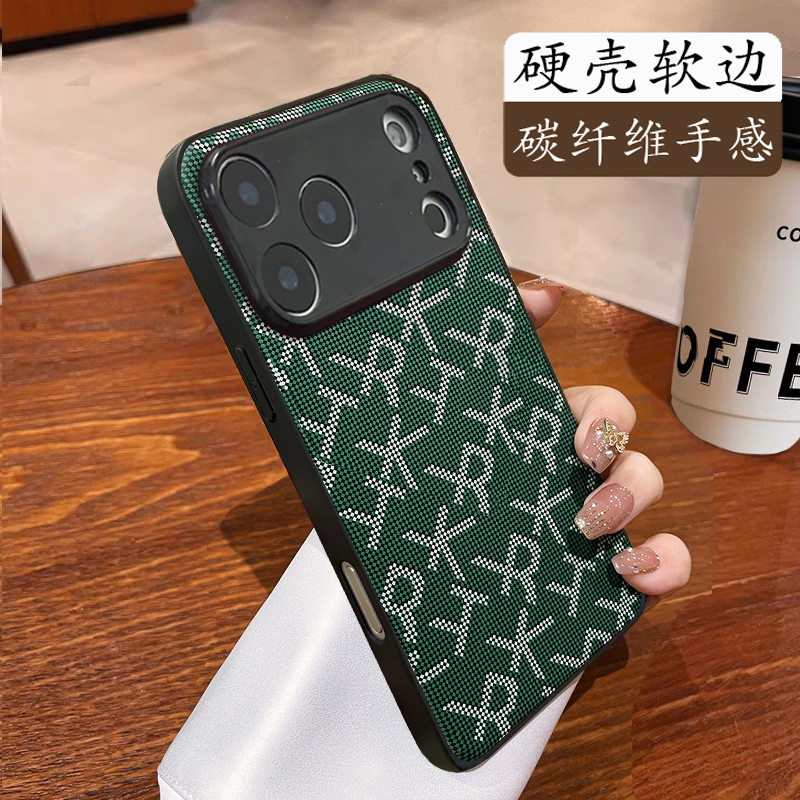 适用红米Turbo4手机壳14/13新年红note15pro纤维纹11商务12皮质9/8pro凯夫拉纹7磨砂13C简约10x保护套防摔 - 图2