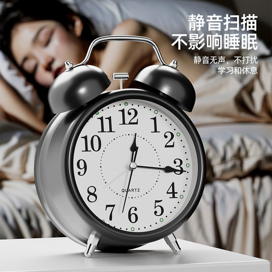 闹钟强力叫醒学生专用起床神器2025新款初高儿童男孩女孩时钟静音