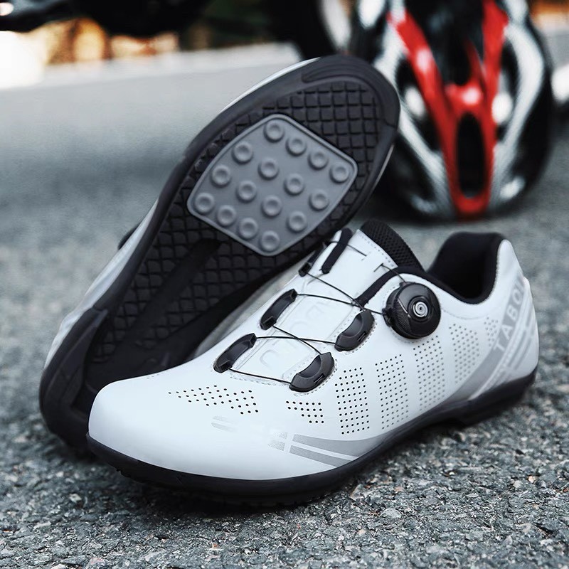 Rock Brothers lock-free cycling shoes road bike lock shoes hard-soled men's and women's breathable mountain bike dynamic cycling shoes
