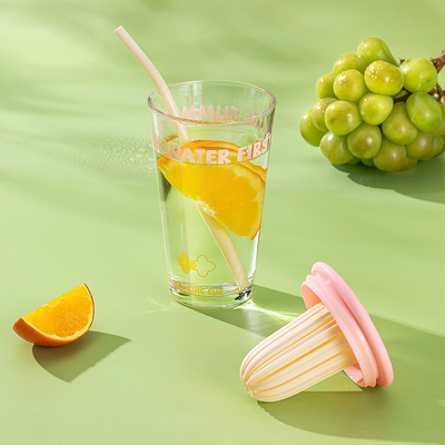 乐唯诗吸管杯茶水分离果茶杯