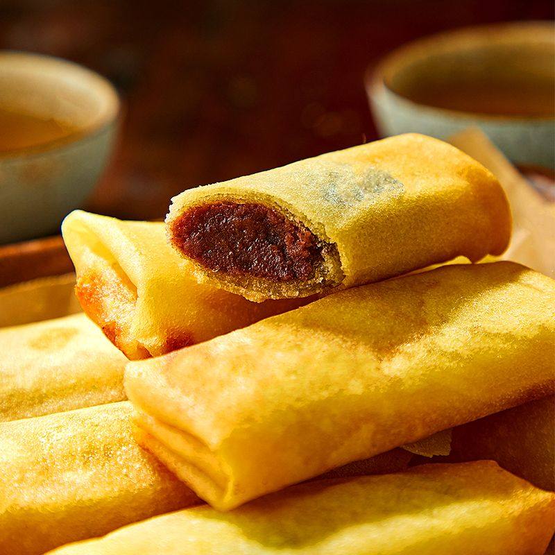 思念春卷老式春卷豆沙馅春卷素春卷油炸小吃春润饼早餐速食半成品,淘宝优惠券,粉丝福利购,淘宝优惠卷