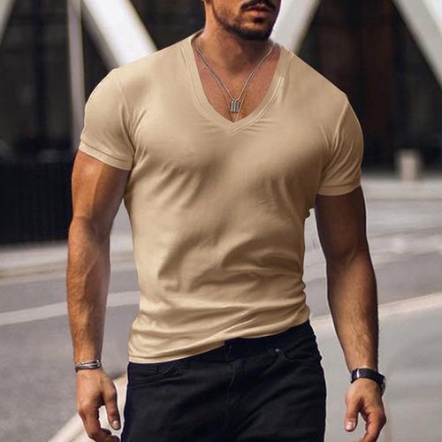 tshirt men Summer T-Shirts t shirt for Oversize Loose Mens - 图1