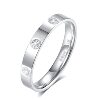 Pure silver 999 meter closed ring to attract wealth sterling silver finger