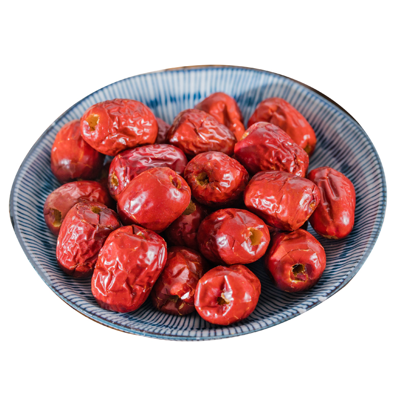 2500g 新疆无核红枣大枣灰枣大红枣干货泡水茶去核若羌枣和田散装