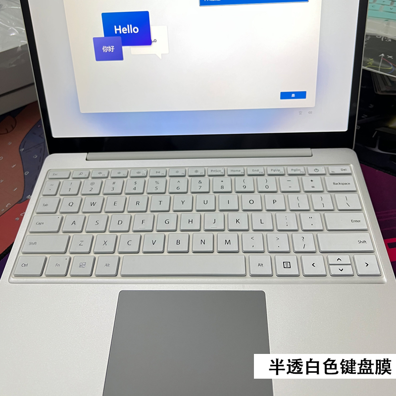 微软Surface Laptop Studio2键盘膜Laptop5/4/3防尘套Go 3笔记本屏幕保护膜高清钢化膜贴膜 - 图1