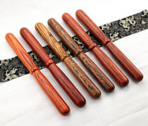 Mexican Yellow Flower K Pear Taix Extreme Ruler E Red Sandalwood Tai Chi Sticks Red Wood Solid Wood Tai Chi Stick Health Care Sceptic