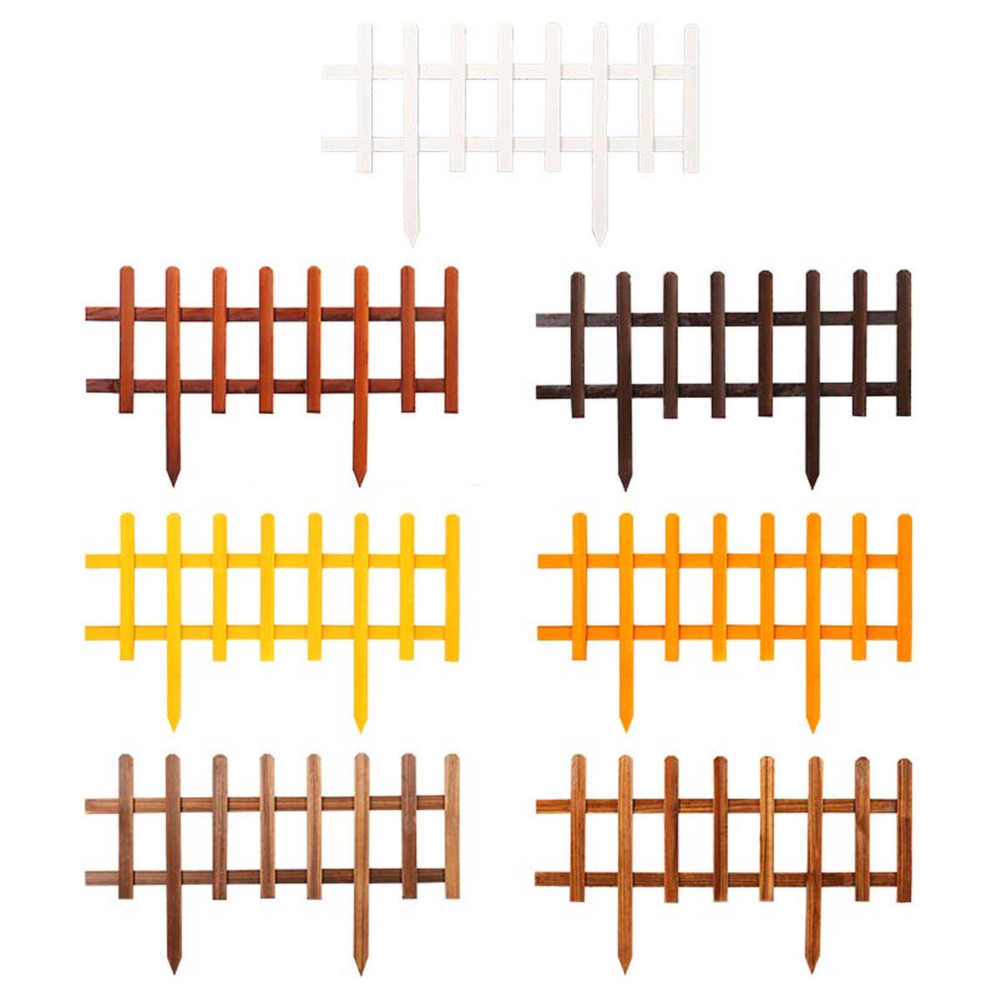 防腐木栅栏花园围栏户外庭院小篱笆花池花坛栏杆菜地菜园插地护栏,淘宝优惠券,粉丝福利购,淘宝优惠卷