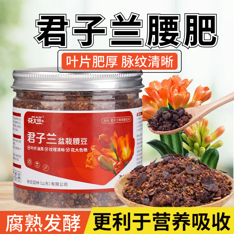 君子兰专用肥盆栽腰肥底肥豆肥蓖麻子饼肥控释促开花营养有机肥料,淘宝优惠券,粉丝福利购,淘宝优惠卷