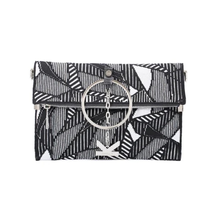 KNITFANATICS小众轻奢飞织包手拿包2025新款带链条腋下包斜挎包,淘宝优惠券,粉丝福利购,淘宝优惠卷