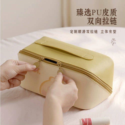 Косметичка, сумка через плечо, водонепроницаемая вместительная и большая кисть, портативная сумка-органайзер для путешествий, новая коллекция