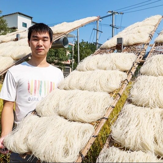 福建龙岩长汀客家米粉闽西特产粉干粗粉细粉传统手工粉炒粉干煮粉,淘宝优惠券,粉丝福利购,淘宝优惠卷