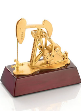 金属动静态抽油机仿真模型塔里木大庆油田磕头机S井架采油可印字