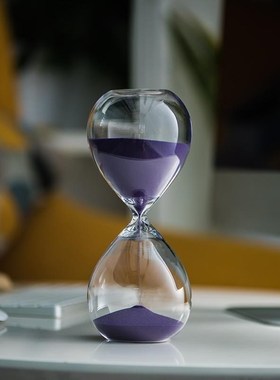 流沙瓶10/30分钟十分钟网红沙漏时间计时器儿童桌面创意摆件