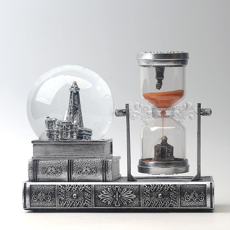 复古水晶球音乐盒沙漏计时器八音盒创意礼品女孩生日礼物女生玩具,淘宝优惠券,粉丝福利购,淘宝优惠卷