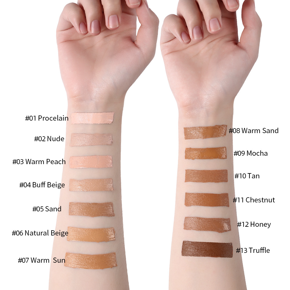 Matte lasting oil control concealer liquid foundation - 图1
