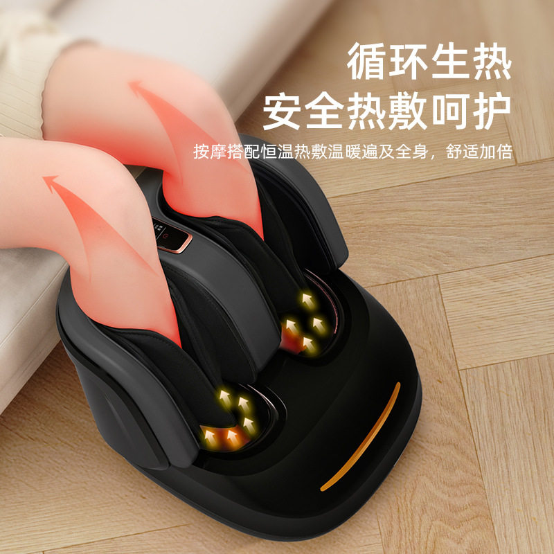 跨境欧美足部按摩器自动揉捏加热按摩足疗机腿足腿部家用美腿机,淘宝优惠券,粉丝福利购,淘宝优惠卷