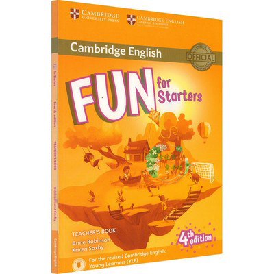 新版剑桥少儿英语YLE一级官方考试教材 Fun for Starters Movers Flyers 剑桥YLE一二三级考级教材儿童听说读写英语教材Cambridge