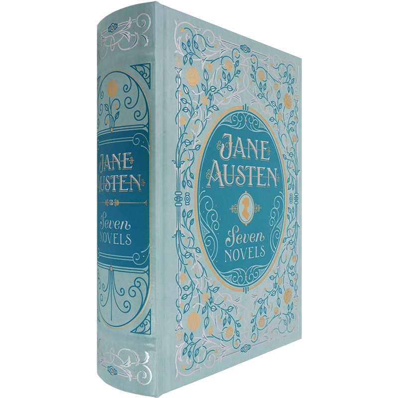 【现货】Jane Austen：Seven Novels 简·奥斯汀七部小说合集英文原版 巴诺经典 精装大开本 美版进口 经典小说合集 - 图3