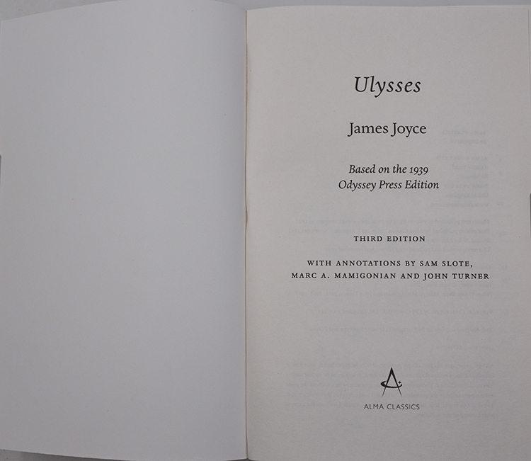 【现货】尤利西斯 Ulysses经典小说 James Joyce詹姆斯乔伊斯二十世纪百大英文小说之首-图2