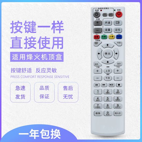 原质适用中国电信IPTV FiberHome烽火HG600/650网络电视机顶盒遥控 - 图0