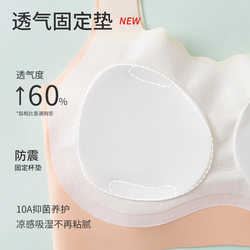 少女发育期定型内衣女大童初高中学生女童背心青少年女孩运动文胸 - 图2