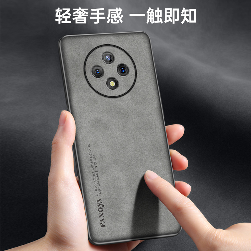 OPPOA3Pro手机壳套a3pro新品5G高档小羊皮保护套A3por曲面屏全包镜头防摔男女款轻奢羊巴皮0PP0耐磨防指纹薄-图1