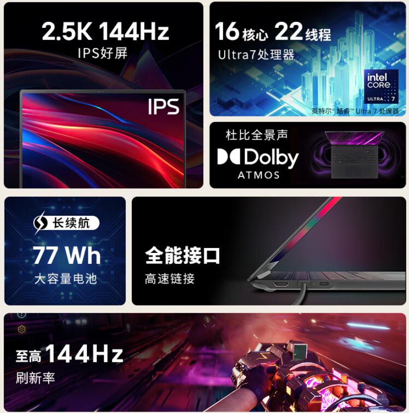 LG gram pro16英寸AI轻薄本evo Ultra7笔记本电脑2024新款RTX3050高性能超轻薄本高端游戏本设计师本女学生本 - 图0