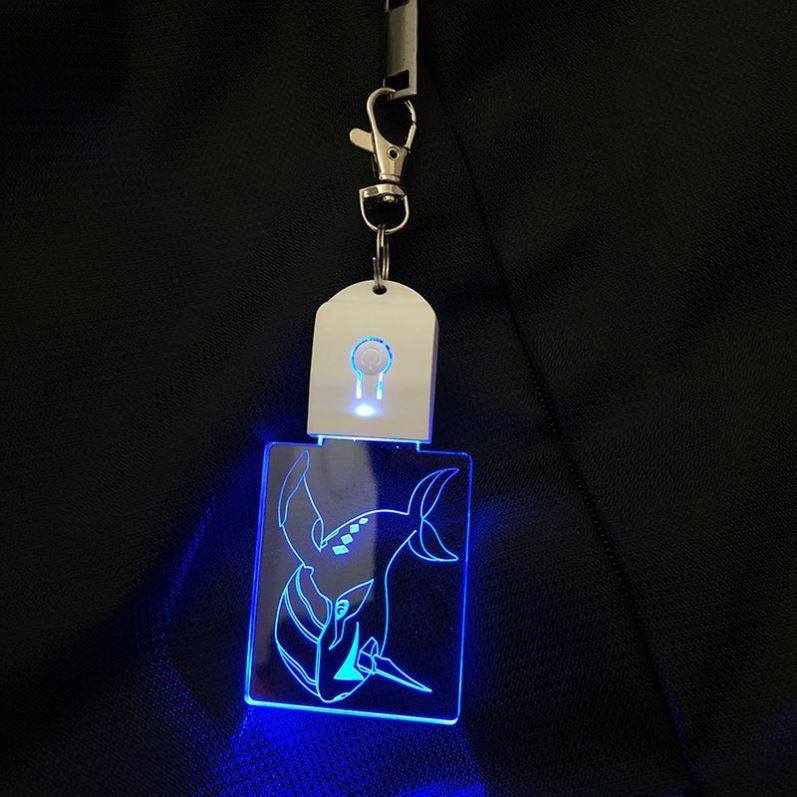 蛋仔派对艾比贝雷塔手办亚克力发光钥匙扣高颜值书包小挂饰挂件