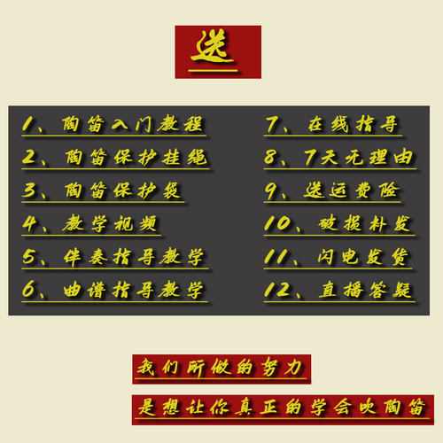三满满口埙陶埙十孔10孔自学入门上手快针对初学包教学指导乐器 - 图3