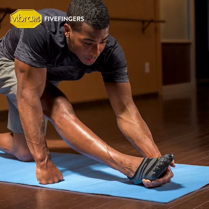 Обувь Vibram five-finger для мужчин, босоногие indoor, всеядные спортивные тренировки, тяжелая атлетика, приседания, пять пальцев, фитнес-спорт обувь