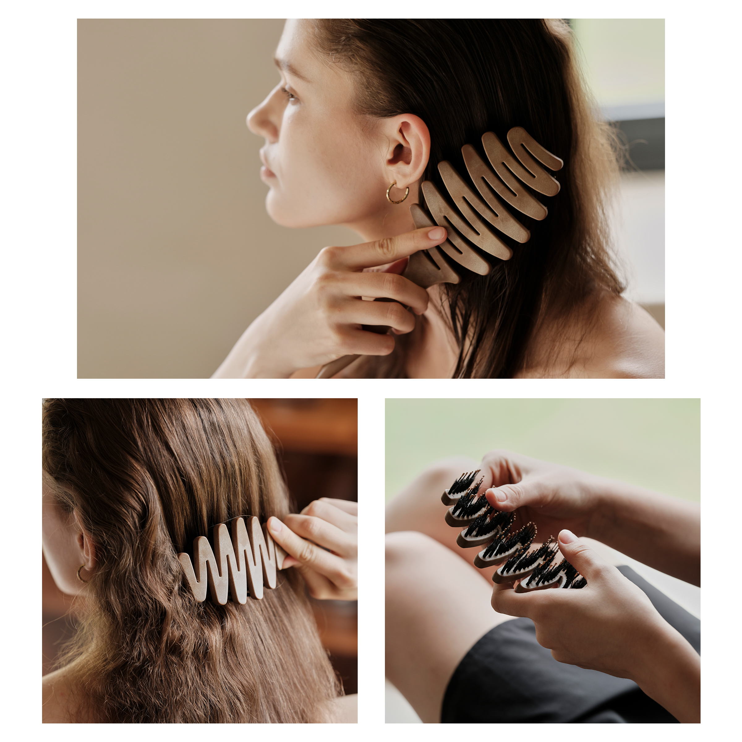 KRRAMEL生日礼物女生实用按摩梳子养生礼盒伴手礼送闺蜜长辈 - 图2