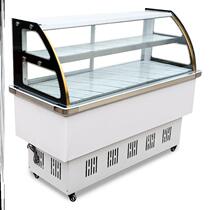 Cold Fresh Cabinet Storage Freezer Display Cabinet Frozen Cold Vegetable Display Cabinet Fresh cabinet Silent Brine insulation cooked food