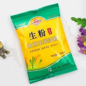 大桥生粉200g*20袋整箱商用一级食用玉米淀粉烘焙勾芡腌制嫩肉粉