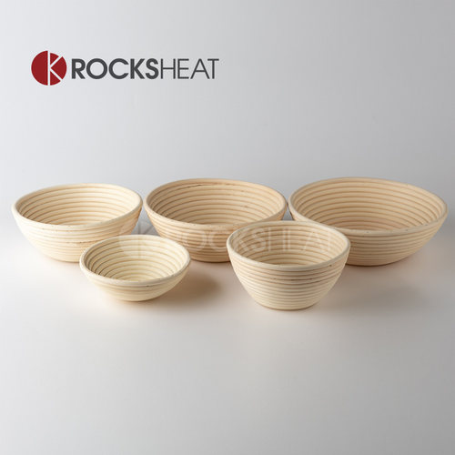 欧包面包发酵篮手编圆形椭圆藤篮 割面 面包模具 Proofing Basket - 图1