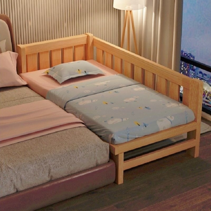 加宽婴儿床拼接小宝宝男孩床边床儿童女孩拼接单人床神器大床实木,淘宝优惠券,粉丝福利购,淘宝优惠卷