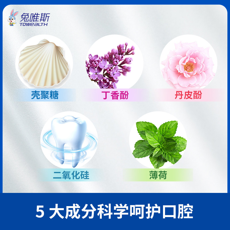 兔唯斯防护抑菌护固齿改善牙龈牙膏 兔唯斯牙膏