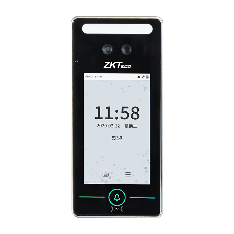 zkteco /熵基科技xface320打卡机 深格瑞办公考勤门禁