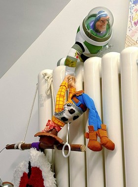 【新家的100个快递】巴斯光年救援胡迪装饰摆件卧室客厅房间布置