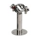 Stainless steel polished water pipe clamp pipe snap clamp