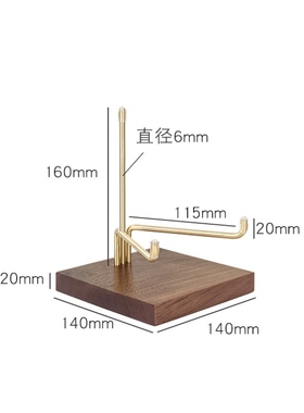 普洱茶小型盘架底座展示瓷器盘子金属展示台餐盘普洱展示架新款