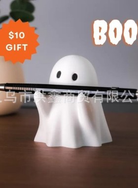 装饰品小鬼创意新款摆件幽灵挑衅幽灵中指礼物搞怪桌面可爱