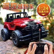 Manufacturer Direct Sales Large Wheel Remote Control Off-road Car Gypsy Car Four-way Remote Control Car Children Boy Toy Car