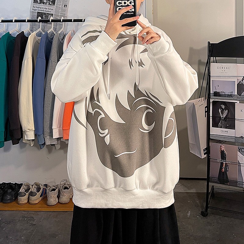 动漫连帽男秋季原宿风vintage卫衣 丞昌卫衣