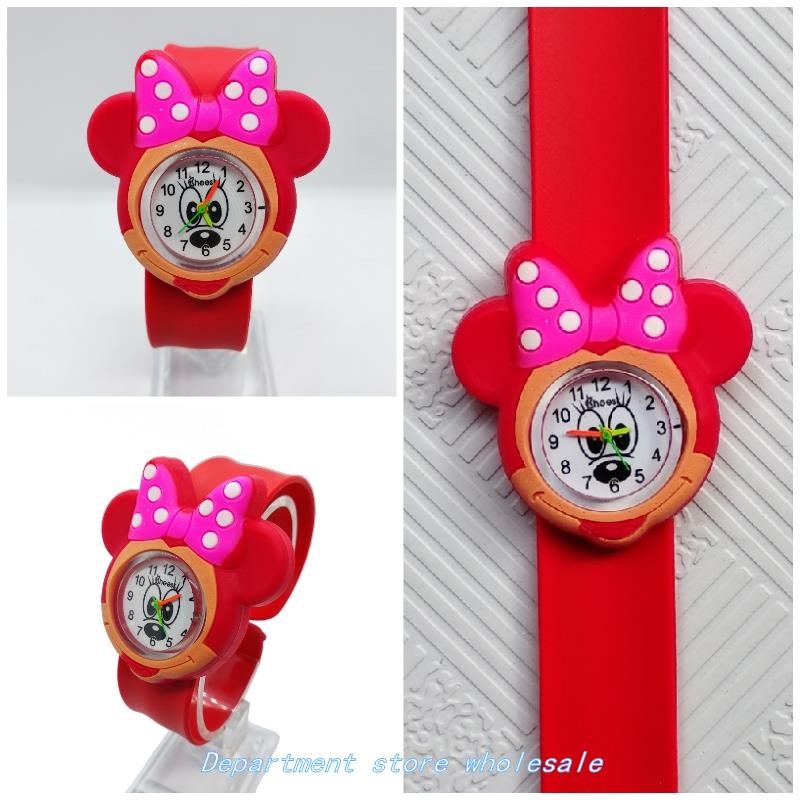 HiGH Quality CHilDren WatCH for Girls BaBy Gift 3D Minnie-图1