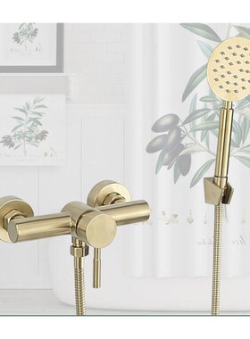 Bathroom Shower faucet set 304 Stainless Steel wall mounted